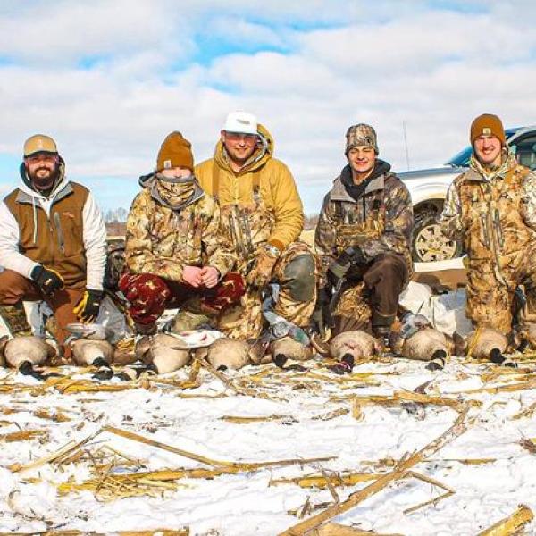 Michigan Late Season Goose Hunt